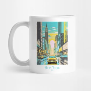 Vintage New York Sunset Mug